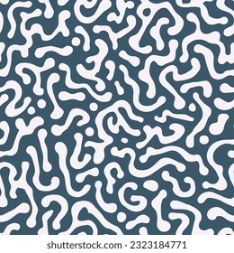 Pastel Seamless Contemporary Artistic Paint Vector. Pastel Endless Elegant Natural Template, Seamless Print. Dark Continuous Classic Retro Decor Pattern. 