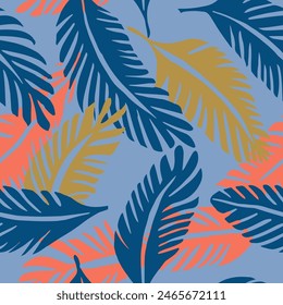 Pastel Seamless Contemporary Retro Element Wallpaper. Vivid Endless Doodle Garden Paint, Seamless Background. Purple Continuous Color Bloom Textile Art. 