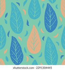 Patrón de arte de follaje de Doodle sin costura Pastel. Oscura Invitación Retro Repetida Y Elegante, Arte Impresionante. Diseño De Líneas Isoladas De Moda Interminable. 