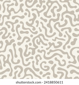 Pastellfarbener, nahtloser Doodle-einfacher, biblischer Hintergrund. Orange kontinuierliche Mode Vintage Einladung, Nahtloses Design. Gelbe, wiederholte, abstrakte Beauty-Stoffe drucken. 