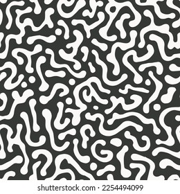 Pastellfarbene, elegante Naturoberflächen-Tapete. Grauer, endloser, kreativer Vintage Textil, Nahtloser Hintergrund. Graustufen-Muster für wiederholte geometrische Linien. 