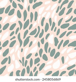 Pastel Seamless Elegant Organic Paint Wallpaper. Pink Repeated Abstract Artistic Watercolor, Seamless Background. Pale Endless Nature Modern Illustration Art. 