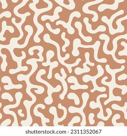 Pastel Seamless Natural Fresh Set Structure. Light Continuous Elegant Vintage Decor, Seamless Backdrop. Yellow Repetitive Color Natural Watercolor Texture. 