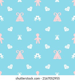 Pastel Seamless pattern design Ideal for kid fabric printing, bandana, neck wear, shawl, hijab, paper, textile, wallpaper, carpet, blanket, ceramics, or tiles. Artwork for fashion printing. Vector