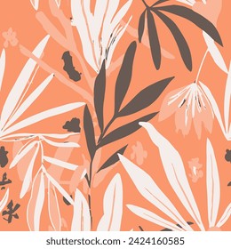 Patrón De Forma Moderna De Verano Sin Marea Pastel. Decoración Repetitiva Gradiente De Estilo Moderno, Fondo Impresionante. Diseño de plantilla de resorte de color repetido Hippie. 