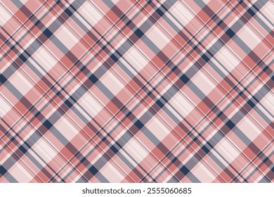 Pastel seamless vector plaid, no people pattern check texture. Furry fabric tartan textile background in light and pastel colors palette.