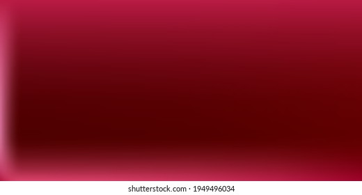 Pastel Sexy Smooth Surface Vector. Raspberry Girl Modern Gradient Background. Red Colorful Spotlight Smooth Surface Gradient Mesh Illustration. Vibrant Bordo Smooth Surface Backdrop.