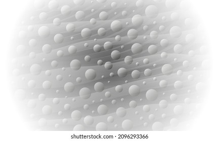 Pastel Simple Vector Gradient Background. Bright Cover Abstract Presentation Design. Monochrome Elegant Halftone Wall Wallpaper. White Digital Graphic Element Background.