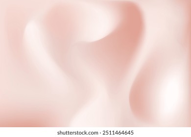 Pastel Smooth Aesthetic Fluid Peach Gradient Abstract Background