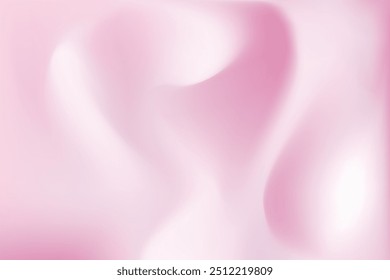 Pastel Smooth Aesthetic Fluid Pink Gradient Abstract Background