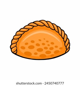 pastel snack from indonesia illustration