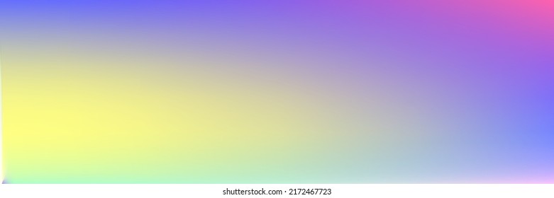 Pastel Limpiar Atardecer Blurado Gradiente horizontal Vivid Fondo de malla. Imagen De Diseño De Gradiente Colorido Brillante De Amanecer Blanco Agua. Color Multicolor Vibrante Spotlight Sky Light Fondo.