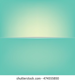 Pastel in soft green and blue background, abstract vector