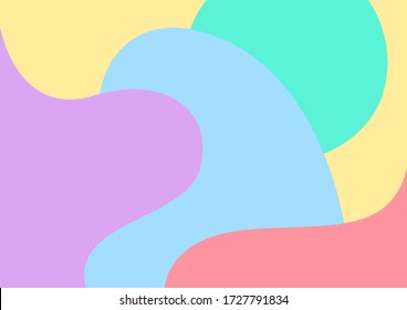 pastel soft multicolour for background, blob free shape multicolored for backdrop, colorful blob shape for banner, multicolored blob shape for wallpaper, blob free shape multicolored for backdrop