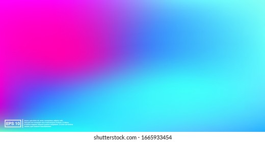 Pastel Soft. Saturated Glow Template. Modern Pink, Teal Concept. Holographic Vector. Glossy Cover. Web Applications. Mobile illustration, Network Template Design. Pattern 80s Product.
