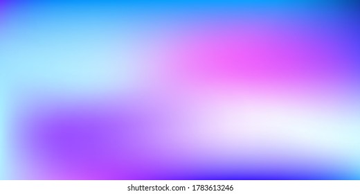 Pastel Soft. Vibrant Blue, Teal, Neon Concept. Trend Multicolor Website. Holographic Vector. Glossy Cover. Soft Web Applications. Mobile illustration, Network Template Design. Pattern 80s Product.