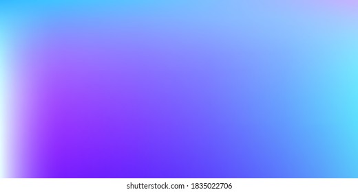Pastel Soft. Vibrant Blue, Teal, Neon Concept. Trend Multicolor Website. Holographic Vector. Glossy Cover. Soft Web Applications. Mobile illustration, Network Template Design. Pattern 80s Product.