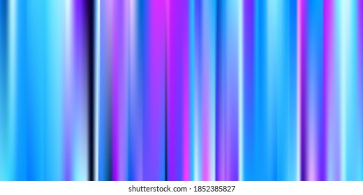 Pastel Soft. Vibrant Blue, Teal, Neon Concept. Trend Multicolor Website. Holographic Vector. Glossy Cover. Soft Web Applications. Mobile illustration, Network Template Design. Pattern 80s Product.