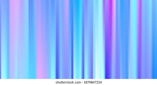 Pastel Soft. Vibrant Blue, Teal, Neon Concept. Trend Multicolor Website. Holographic Vector. Glossy Cover. Soft Web Applications. Mobile illustration, Network Template Design. Pattern 80s Product.