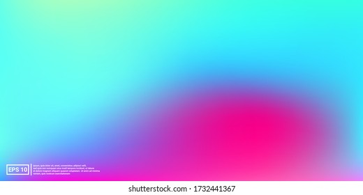 Pastel Soft. Warm Fluid Template. Screen Pink, Teal Poster. Holographic Vector. Glossy Cover. Web Applications. Mobile illustration, Network Template Design. Pattern 80s Product.
