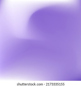 Pastel Spotlight White Cold Gradient Backdrop. Violet Fluid Liquid Fashion Smooth Surface. Trendy Color Dynamic Curve Watercolor Swirl Gradient Mesh. Paint Vibrant Purple Lavender Background.