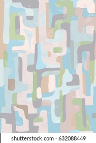 Pastel spotted vector seamless pattern