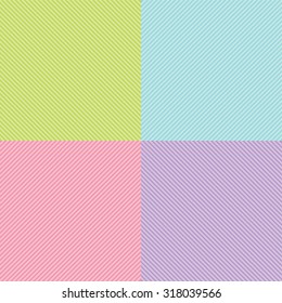 Pastel squar icons set great for any use. Vector EPS10.