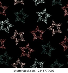 shirt wrapping stars textile