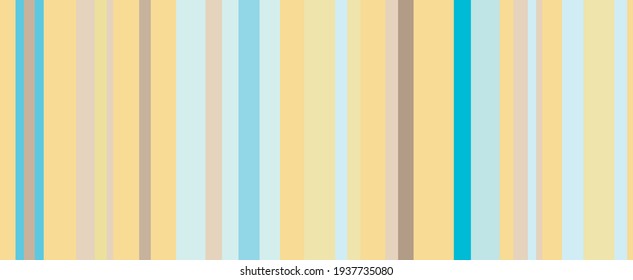 Pastel striped background, 70s retro style. Modern fabric design, cover or headband in soft light shades.