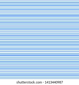 Pastel Stripes Seamless Pattern - Lovely pastel horizontal stripes repeating pattern design