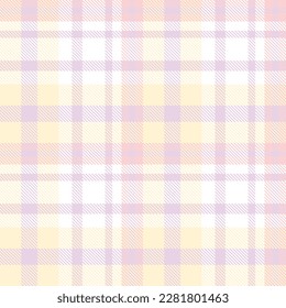 Pastel Tartan Pattern Design Texture Is a Patterned Cloth Consisting of Criss Crossed, Horizontal and Vertical Bands in Multiple Colours. Tartans Are Regarded as a Cultural Scotland.