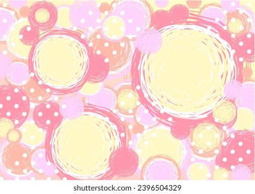 Pastel Textile design with lines, abstract circle pattern, designed for backgrounds, wallpapers, carpets, wraps, fabrics, fashion wear, textiles.