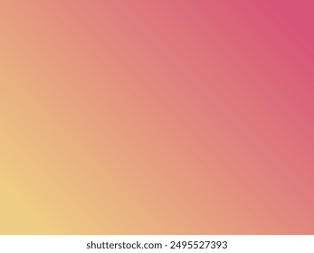 Pastel tone pink yellow gradient abstract photo smooth pantone color background