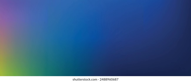 Pastel tone purple green blue gradient defocused abstract photo smooth lines pantone color background