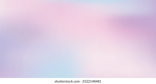 Pastel tone purple pink blue gradient defocused abstract photo smooth lines pantone color background. background modern