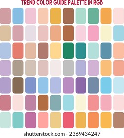 pastel
trend, An example of a color palette. Forecast of the future color trend. Neutral color. Trendy color palette vector, for fashion designers, business, garments