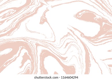 Pastel trendy colors. Swirls of marble and ripples of agate. Ancient oriental drawing technique. Trendy Ebru art. Luxury design. Vector.