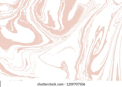 Pastel trendy colors. Swirls of marble and ripples of agate. Ancient oriental drawing technique. Trendy Ebru art. Luxury design. Vector.