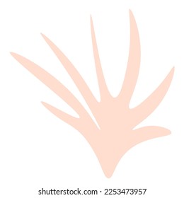 Pastel trendy ornament Y2k style,pink  trends pastel.Modern naive Vintage 70s style hippie flower background design.