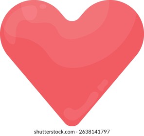 Pastel Valentine's Day Stationery Trinkets Valentine Decoration Graphic Elements and Vector Illustration