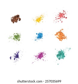 pastel vector background crumbs