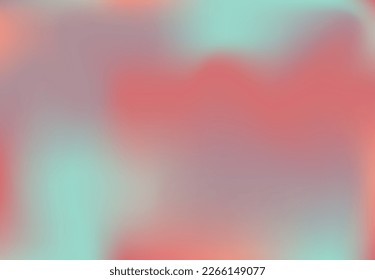 Pastel Vector multicolored gradient background. Modern screen wallpaper vector design for app, social media, cards, fons, work. Soft gradients - blue, pink, magenta, violet, red, orange, aquamarine.