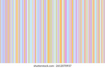 Pastel vertical stripes create a cheerful, modern backdrop. Perfect for websites, presentations, or textile designs.