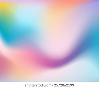 Pastel and Vibrant Gradient Vector Background. Vector for banners, posters, and graphic design
