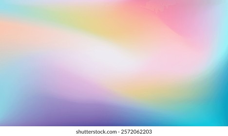 Pastel and Vibrant Gradient Vector Background. Vector for banners, posters, and graphic design