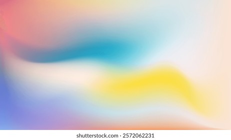 Pastel and Vibrant Gradient Vector Background. Vector for banners, posters, and graphic design