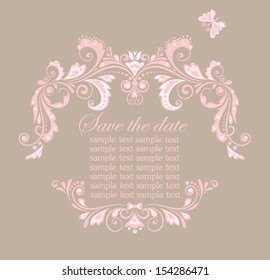 Pastel vintage header