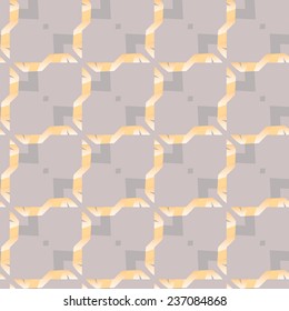 Pastel violet geometric oriental pattern. Vector illustration.