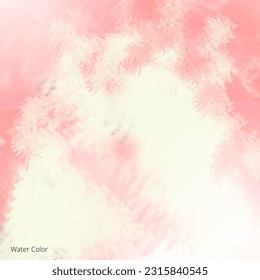 Pastel water color soft brush abstract background