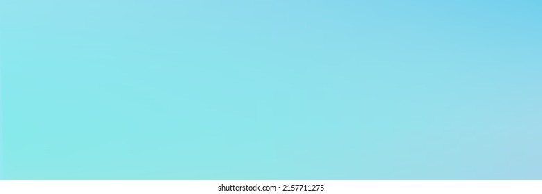 Pastel Water Vibrant Clean Minimal Sky Horizontal Gradient Backdrop. Colorful Multicolor Soft Simple Bright Color Gradient Mesh. Design Pic. Sunset Vivid Light Sunrise Blurred Sky Background.